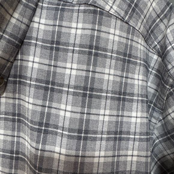 Genteal Performance Flannel Midnight Gray Shirt Men's XL NWT - Picture 5 of 6